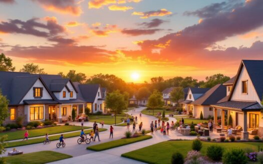 An image illustrating Navigating the Real Estate Market in Leander, TX: A March 2025 Perspective